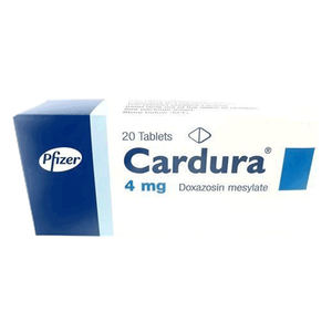 Cardura Blood Pressure & Prostate Support 4 mg Tablets