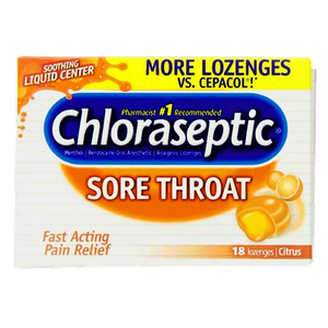 Chloraseptic Citrus Sore Throat Lozenges