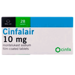 Cinfalair Anti-Allergy & Asthma Control 10 mg Tablets