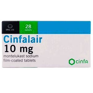 Cinfalair Anti-Allergy & Asthma Control 10 mg Tablets