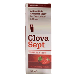 Clova Sept Strawberry Antiseptic & Analgesic Spray