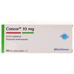Concor Blood Pressure 10 mg Tablets