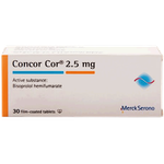 Concor Blood Pressure 2.5 mg Tablets
