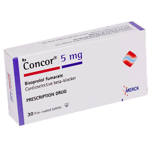 Concor Blood Pressure 5 mg Tablets