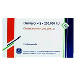 Devarol-S Cholecalciferol Ampoule - 200,000 IU