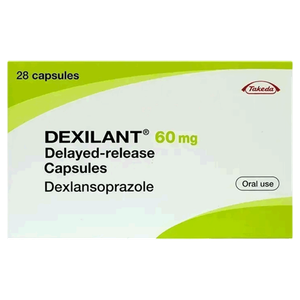 كبسولات لعلاج حمض المعدة بتركيز 60 ملج من ديكسيلانت
