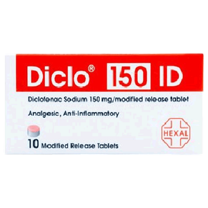 Diclo Anti-Inflammatory 150 mg Tablets