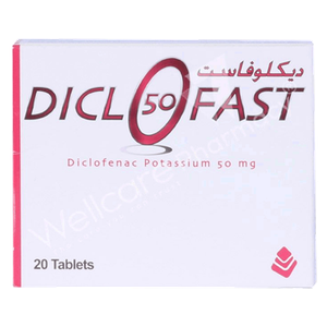 Diclofast Anti-Inflammatory 50 mg Tablets