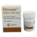 أقراص لدعم الغدة الدرقية بتركيز 0.1 ملج من التروكسين