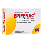 Epifenac Antirheumatic, Anti-Inflammatory & Analgesic 75 mg Ampoules
