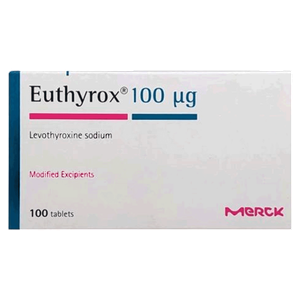 Euthyrox Thyroid Hormone Treatment Tablets - 100mcg