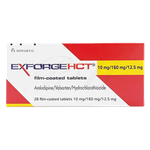 Exforge HCT Blood Pressure Management with Diuretic Tablets