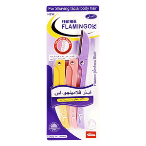 Feather Flamingos Dermaplaners