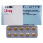 Femara Hormonal Therapy 2.5 mg Tablets