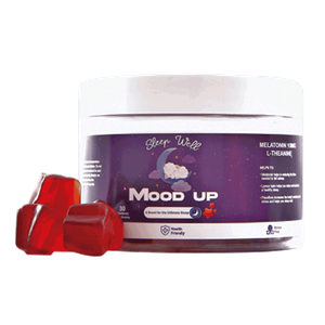 حلوى مود أب ميلاتونين بنكهة الفراولة من فيت 4 لايف