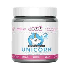Fit 4 Life Unicorn Hair Volume Gummies