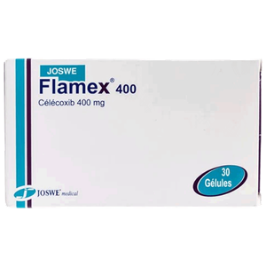 كبسولات مضادة للالتهابات بتركيز 400 ملج من فلاميكس