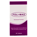 أقراص حمض الفوليك من فولي ماكس