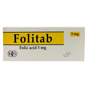Folitab Folic Acid 5 mg Tablets