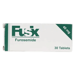 أقراص لدعم احتباس الماء وضغط الدم بتركيز 40 ملج من فيوزكس