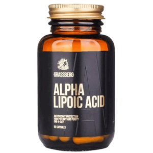 Grassberg Alpha Lipoic Acid Antioxidant 60 mg Tablets