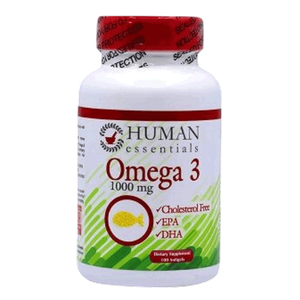 Human Essentials Omega 3 1000 mg Softgels