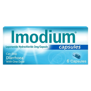 كبسولات مضادة للإسهال بتركيز 2 ملج من إيموديوم