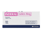 Inderal Blood Pressure 10 mg Tablets