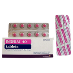 Inderal Blood Pressure 40 mg Tablets