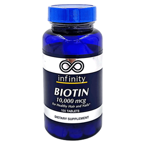 أقراص البيوتين من إنفينيتي - 10000 ميكروجرام