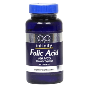 Infinity Folic Acid Tablets - 400mcg