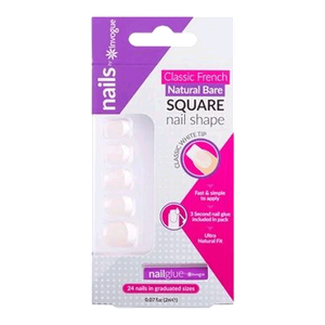 Invogue Acrylic French Bare Square Nails