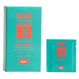 Isdin Acniben Teen Skin Imperfection Minimizing Wipes