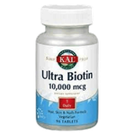Kal Ultra Biotin Tablets - 10000mcg