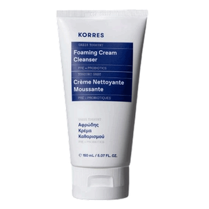 غسول كريمي رغوي البروبيوتيك بالزبادي اليوناني من كوريس