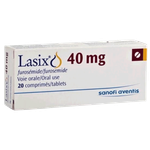 Lasix Diuretic 40 mg Tablets