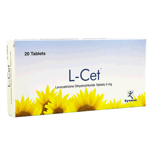 L-Cet Antihistamine 5 mg Tablets
