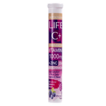 Life Blueberry Vitamin C & Zinc Effervescent Tablets