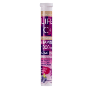 Life Blueberry Vitamin C & Zinc Effervescent Tablets