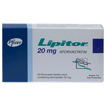 Lipitor Cholesterol 20 mg Tablets