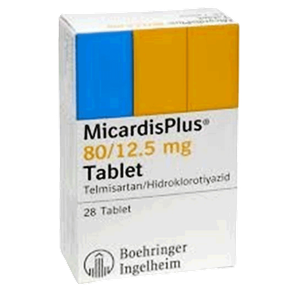 أقراص بتركيز 80/12.5 ملج من ميكارديس بلس