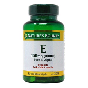Nature's Bounty Vitmain E Pure DI-Alpha 450 mg Tablets