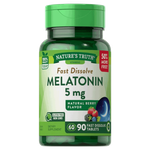 Nature's Truth Fast Dissolve Melatonin 5 mg Tablets