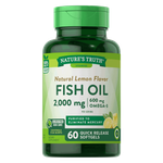 Nature's Truth Odorless Lemon Flavor Fish Oil Capsules