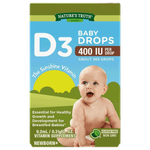 Nature's Truth Vitamin D3 400 IU Baby Drops