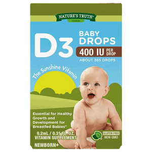 Nature's Truth Vitamin D3 400 IU Baby Drops