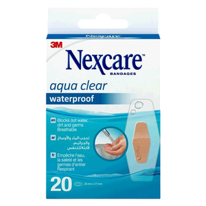 Nexcare Transparent Waterproof Bandages