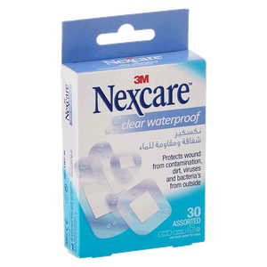 Nexcare Clear Waterproof Bandages