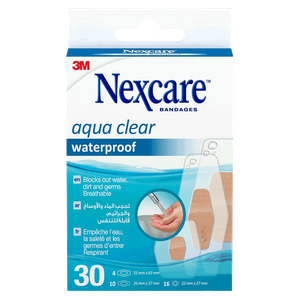 Nexcare Clear Waterproof Bandages