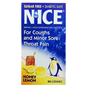Nice Honey & Lemon Flavored Lozenges